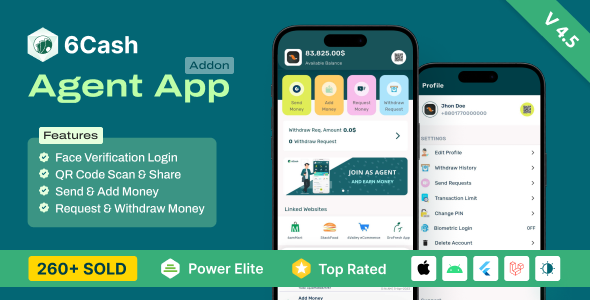 6Cash   Agent App