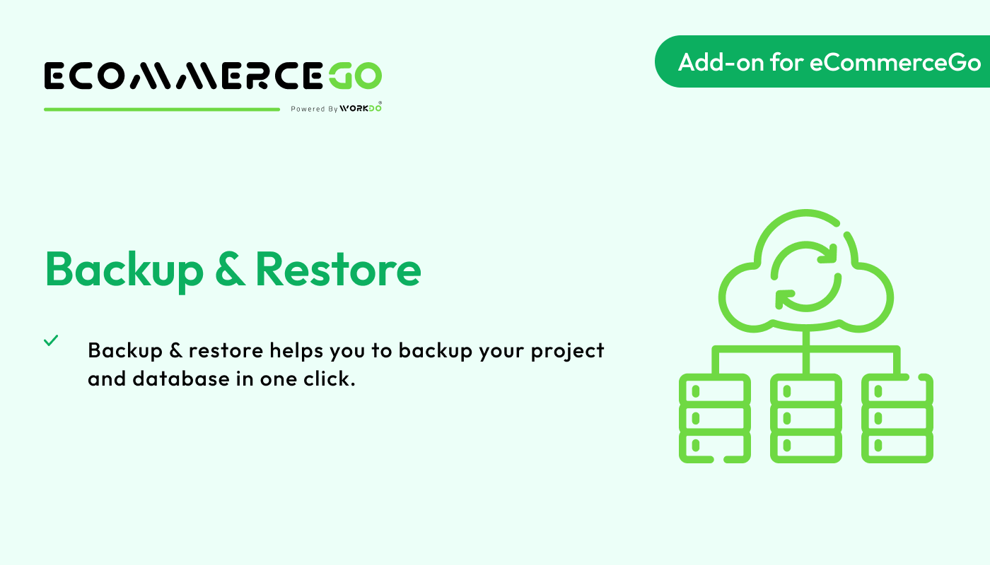 Backup restore addon banner
