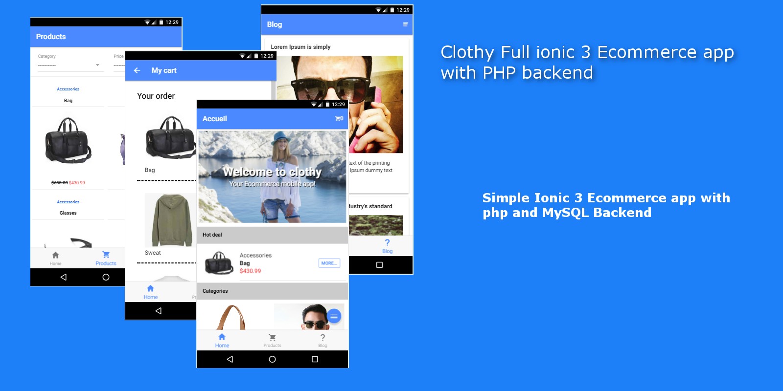 Clothy Ionic 3