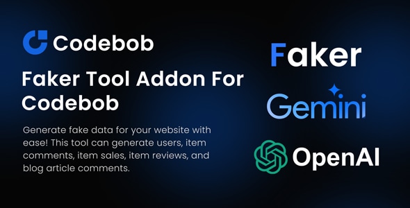 Codebob faker 590x300