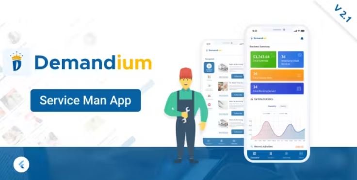 Demandium   Service Man App