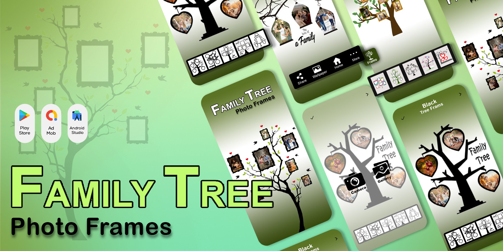 Family Tree Photo Frames