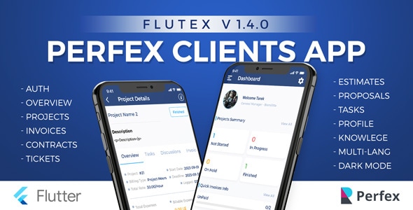 Flutex   Perfex Crm Customer Mobile App