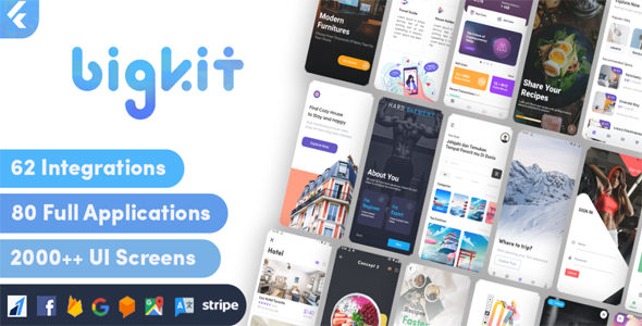 Flutter Biggest Kits