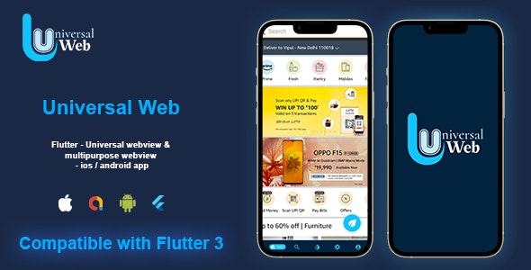 Flutter UniversalWeb