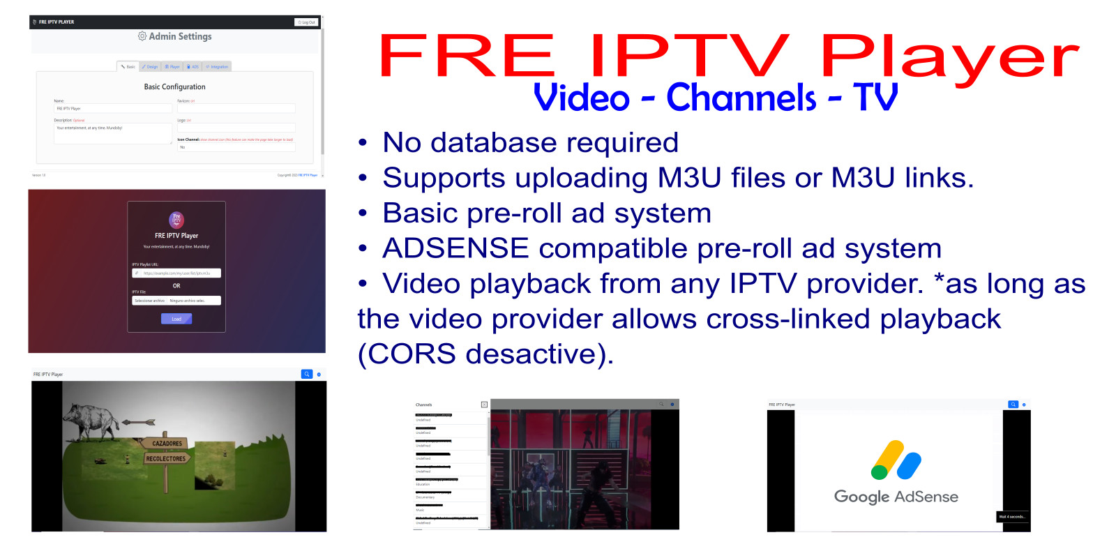 FRE IPTV Player