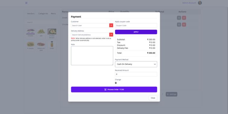 Glover POS extension app