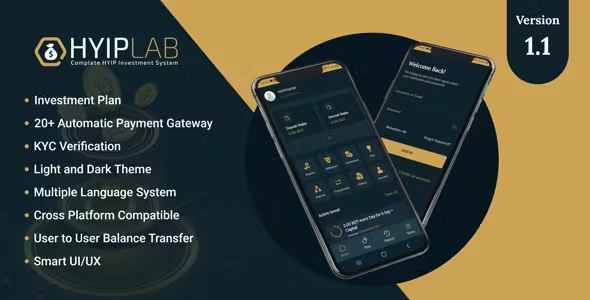 HYIPLab   Cross Platform Mobile Application