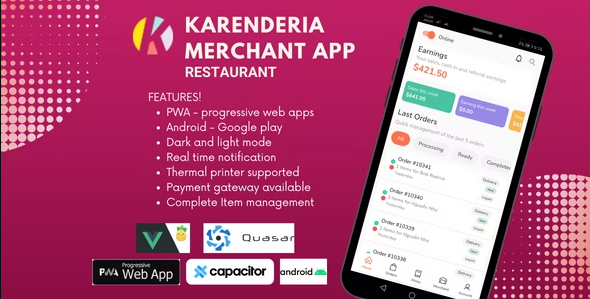 Karenderia Merchant App