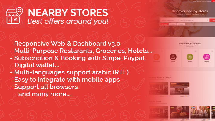 NearbyStores Web