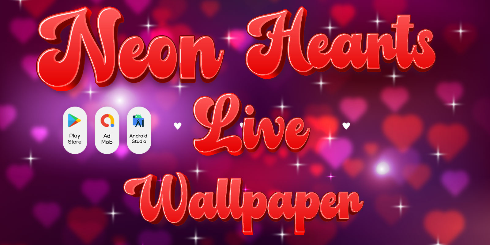 Neon Hearts