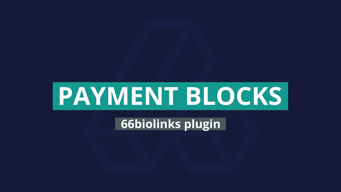 Payment Blocks