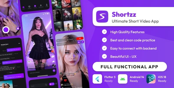 Shortzz Tiktok Clone