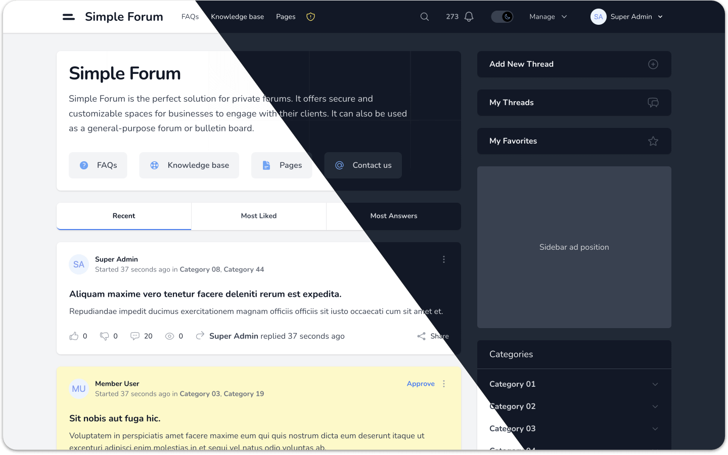 Simple Forum