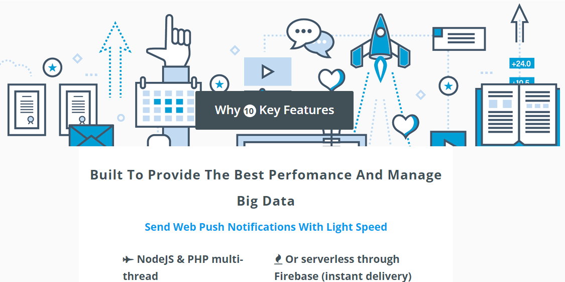 Smart push notification system pro