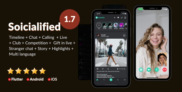 Social media app clone