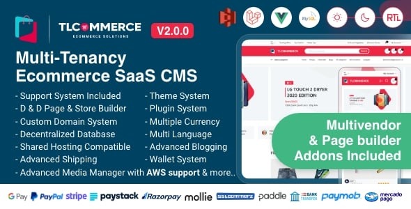 TLCommerce SaaS