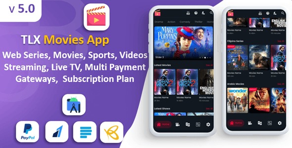 TLX Movies App