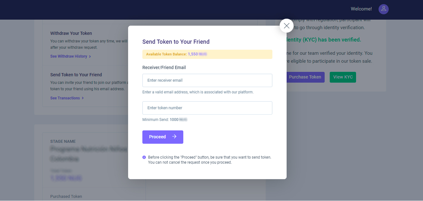 Transfer screenshot
