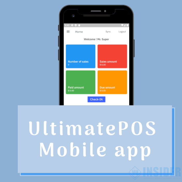 Ultimatepos mobile app