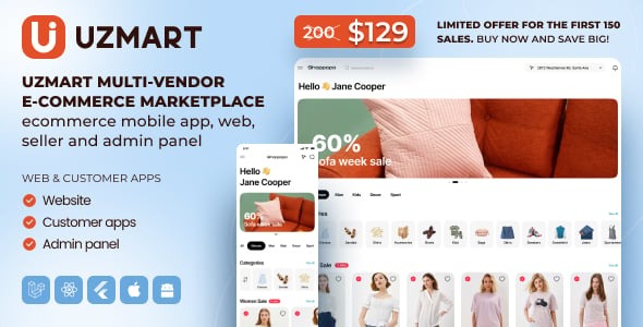 UzMart Multi Vendor 