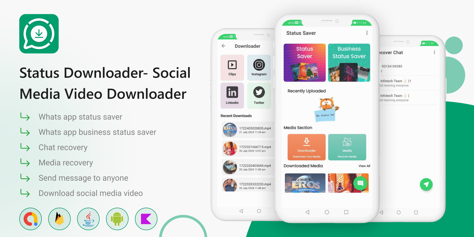 WhatsApp Status Saver App