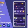 Cash King: Android Earning App with Admin Panel