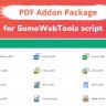 PDF Addon Package for SumoWebTools