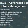 Laravel - Advanced Files & Users Management