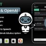 FlutGpt - ChatGPT Flutter Full Application | Art Generator | ADMOB | Subscription Plan