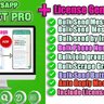 Whatsapp Bulk Sender | Group Send App | Include Generate Key App