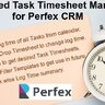 Advanced Task Timesheet Manager Module for Perfex CRM
