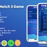 Candy Match 3 Game with Earning System and Admin Panel + Landing Page