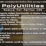 PolyUtilities for Perfex CRM: Quick Access Menu, Custom JS, CSS, and More