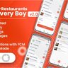 Delivery Boy For Multi-Restaurants Flutter App