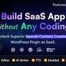 UltimateAI - OpenAI Content Generation WordPress App as SaaS
