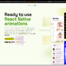AnimateReactNative.com - Premium and Custom React Native Animations