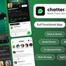 Chatter : TikTok Social Media Short Video, Reels, Chats, Posts, Stories, Audio Room: Flutter/Laravel