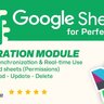 Google Sheets module for Perfex CRM - Two-way Spreadsheets Synchronization