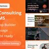 Bione - Business Consulting Laravel CMS With Live Page Builder