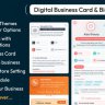 vCard SaaS - Digital Business Card Builder - Bio Links Builder